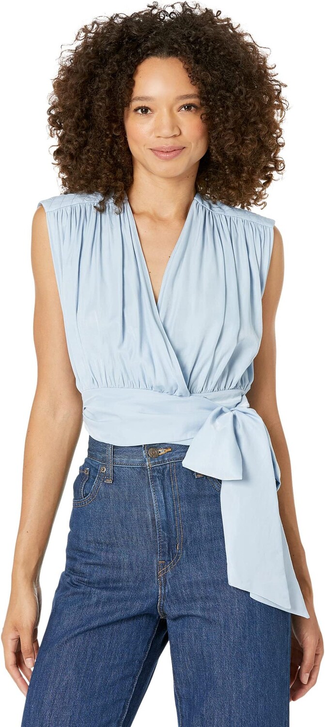 

Топ Buffalo David Bitton Britney Wrap Top with Quilting, цвет Violet
