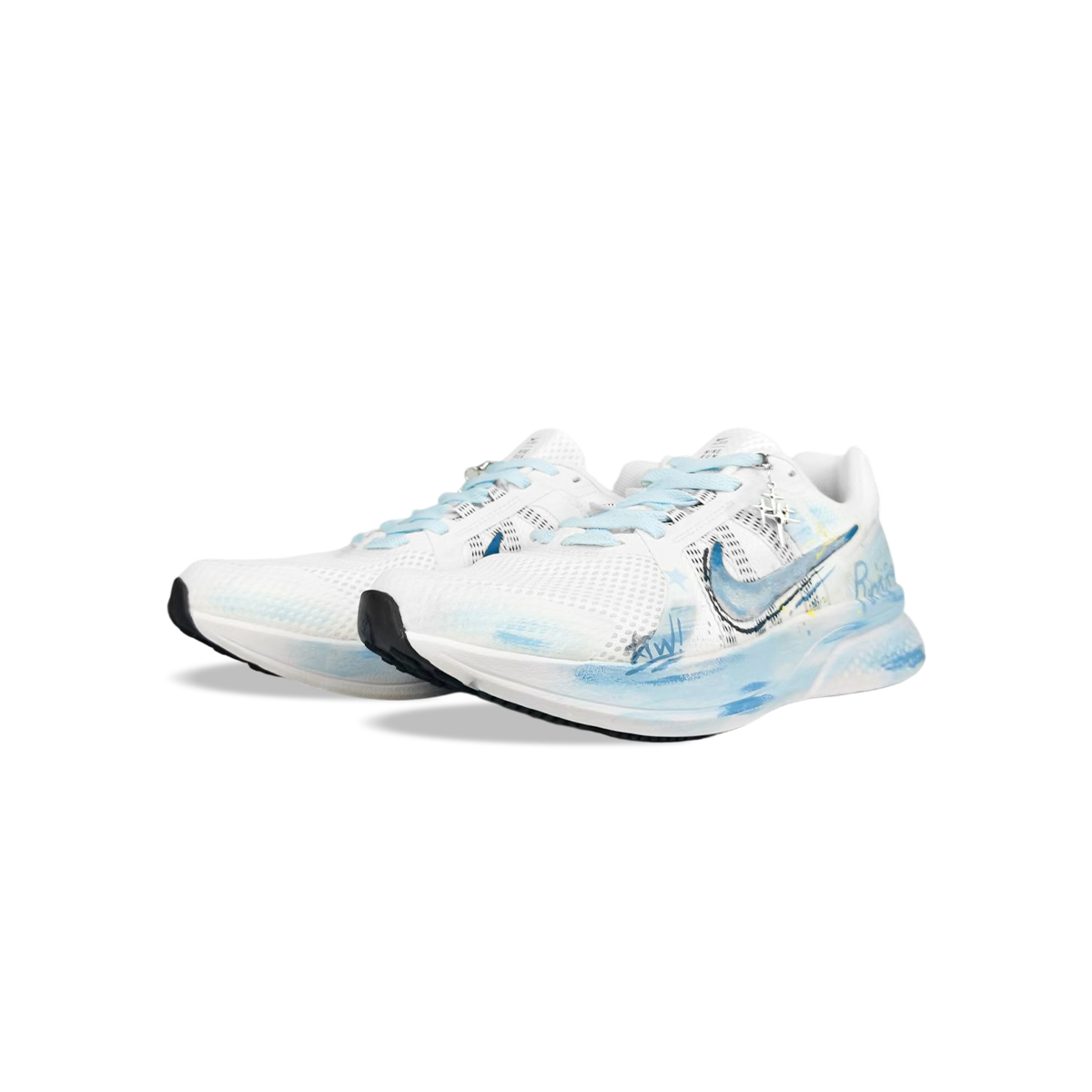 Кроссовки для бега Run Swift 2 Low top мужские Nike, светло-серый — фото 4