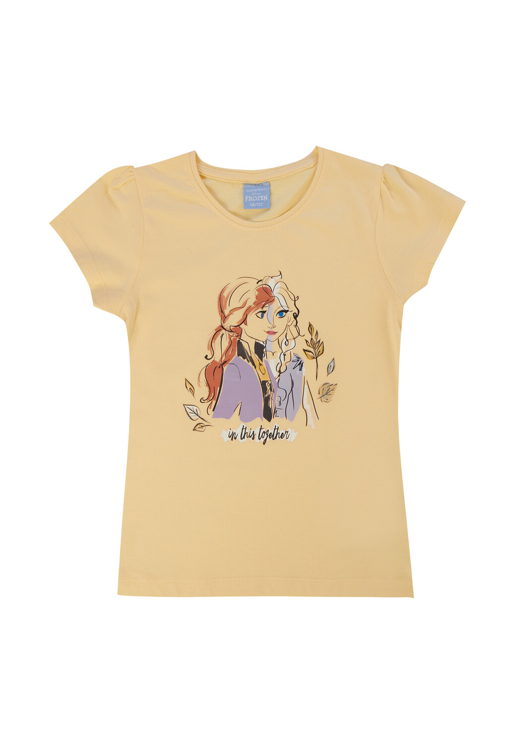 

Футболка ONOMATO! Frozen 2 Anna und Elsa, желтый