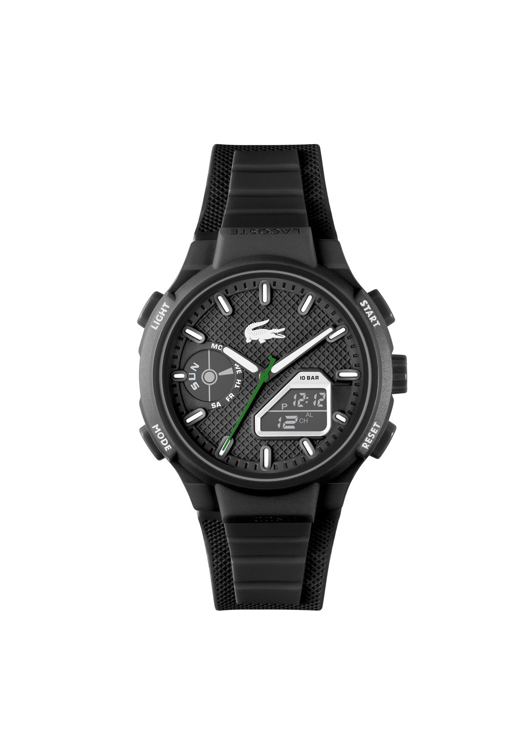 

Цифровые часы Lacoste, черный