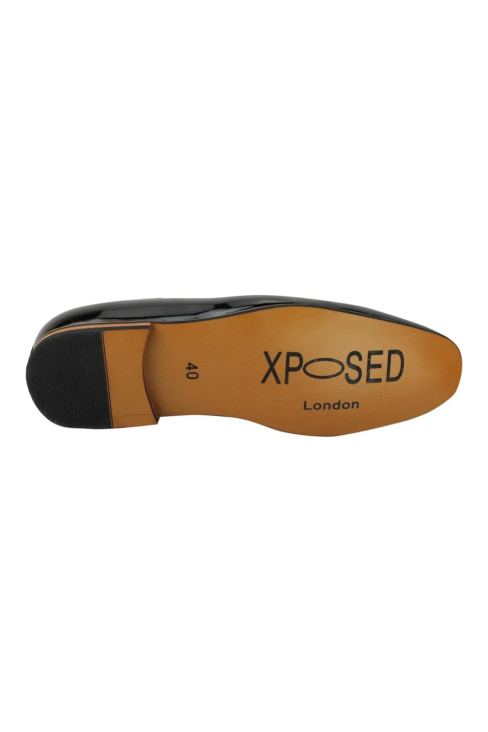 Лоферы на slip-on из искусственной замши Xposed, черный — фото 4