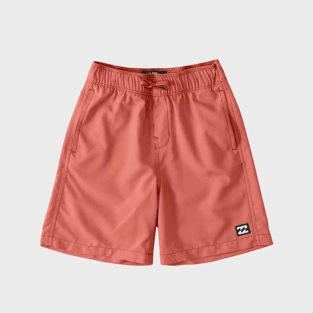 Детские коралловые шорты-бордшорты All Day Layback 16 от Billabong