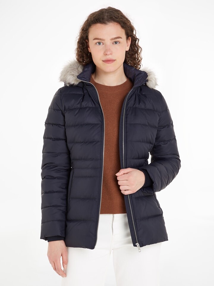 

Пуховик Tommy Hilfiger, темно-синий