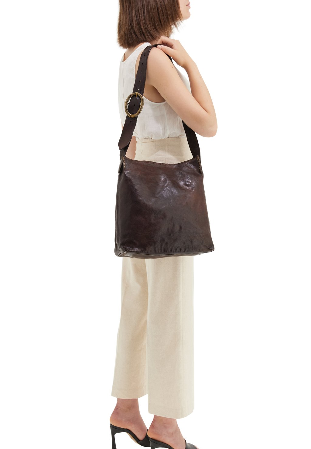 

Сумка MONOSPALLA ARDESIA Campomaggi, темно-коричневый