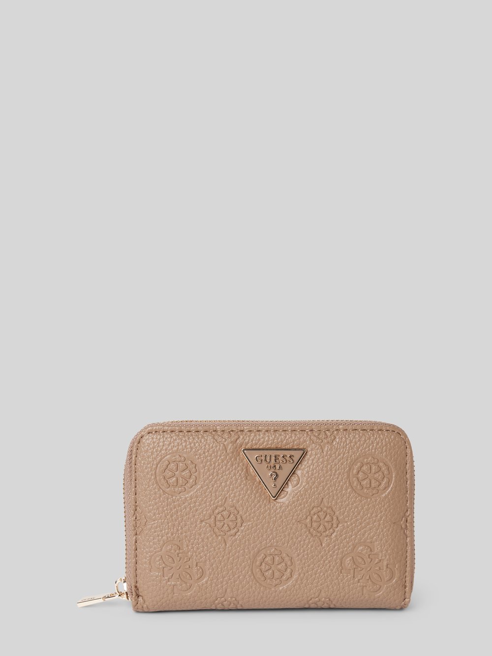 

Кошелек с наклейкой на этикетку модель «CRESIDIA» Guess, серо-коричневый