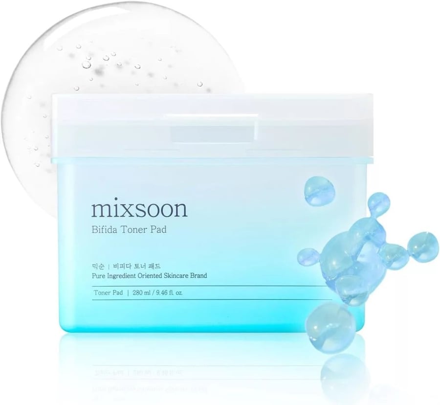 Тоник Mixsoon — Bifida Toner Pad, Тонизирующие увлажняющие подушечки — фото 2