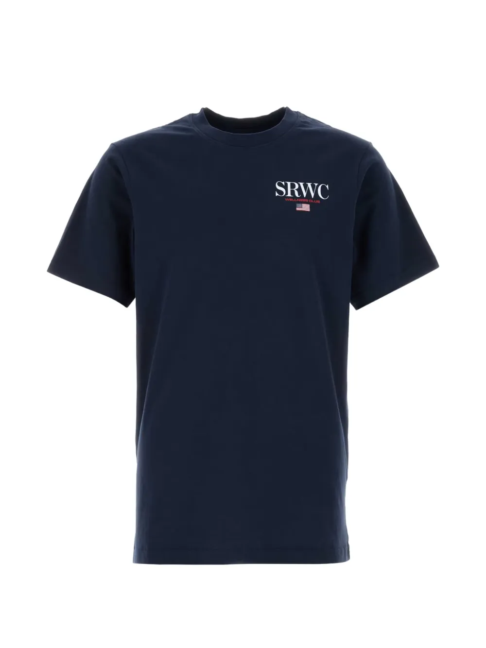 

Футболка с принтом логотипа Sporty & Rich, синий