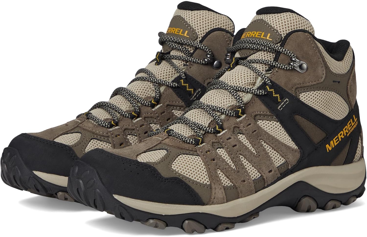 

Мужские водонепроницаемые ботинки Merrell Tempo Sol Mid, золотой