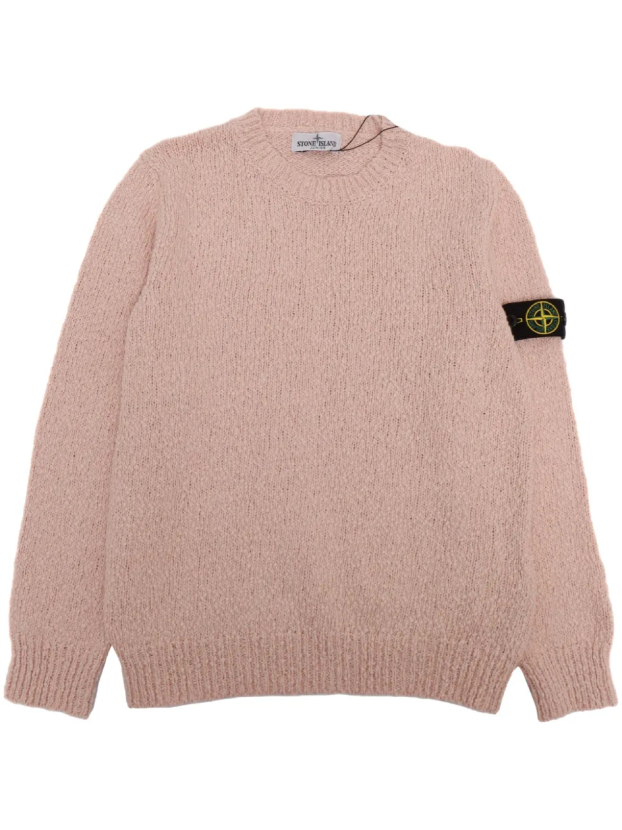 

Хлопковый свитер Stone Island, розовый