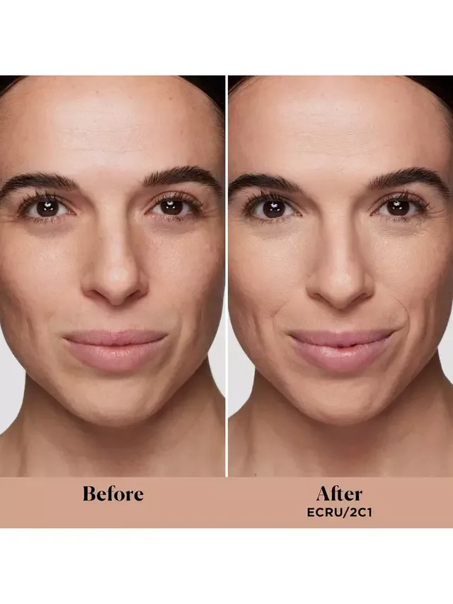 Невесомая тональная основа Real Flawless Perfecting Foundation Laura Mercier, 2C1 Ecru — фото 3