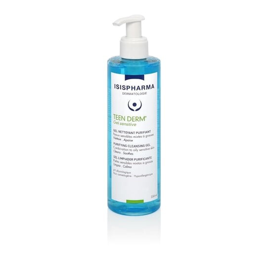 

Гель для жирной и чувствительной кожи, 250 мл Isispharma, Teen Derm Gel Sensitive