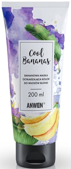

Охлаждающая цвет банановая маска для волос Anwen Cool Bananas, 200ml