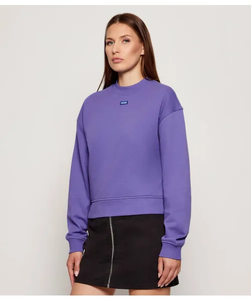 

Толстовка delessa_b_1 Regular fit Hugo Blue, фиолетовый