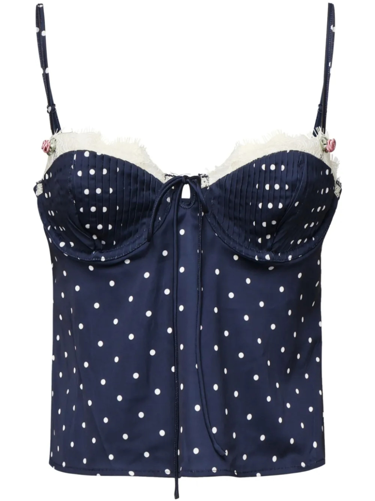 

Для любви и лимонов Бабетта топ For Love And Lemons, синий