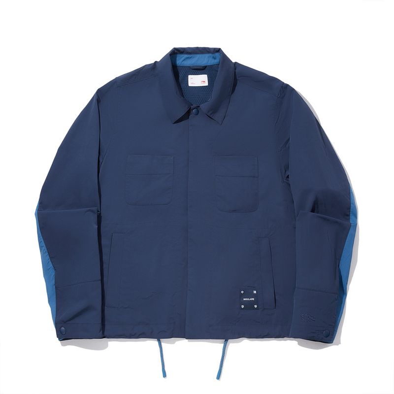 

LiNing Куртка Insulaire, Asphalt Blue/Island Blue