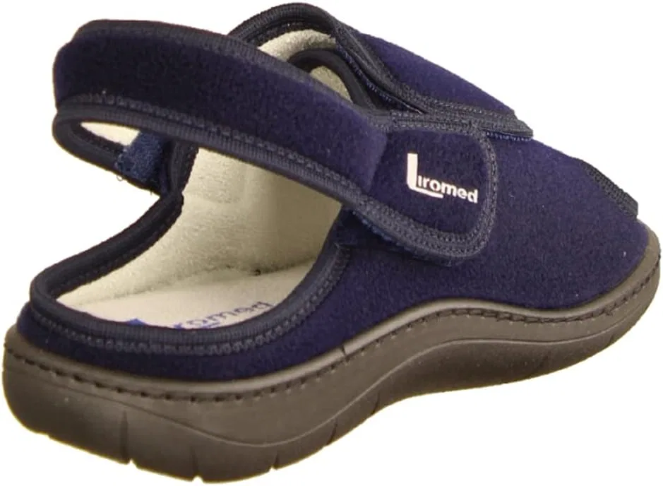 Liromed 475-20Z2 Navy (Blue) - Спортивные сандалии - Домашние тапочки, женские, синие — фото 3