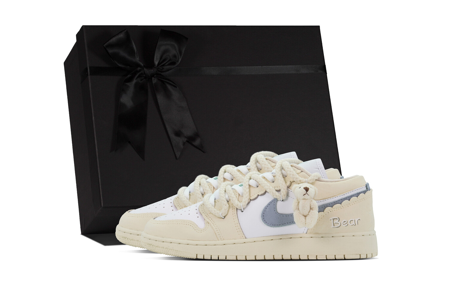 

Jordan Air Jordan 1 винтажные баскетбольные кроссовки женские, Beige