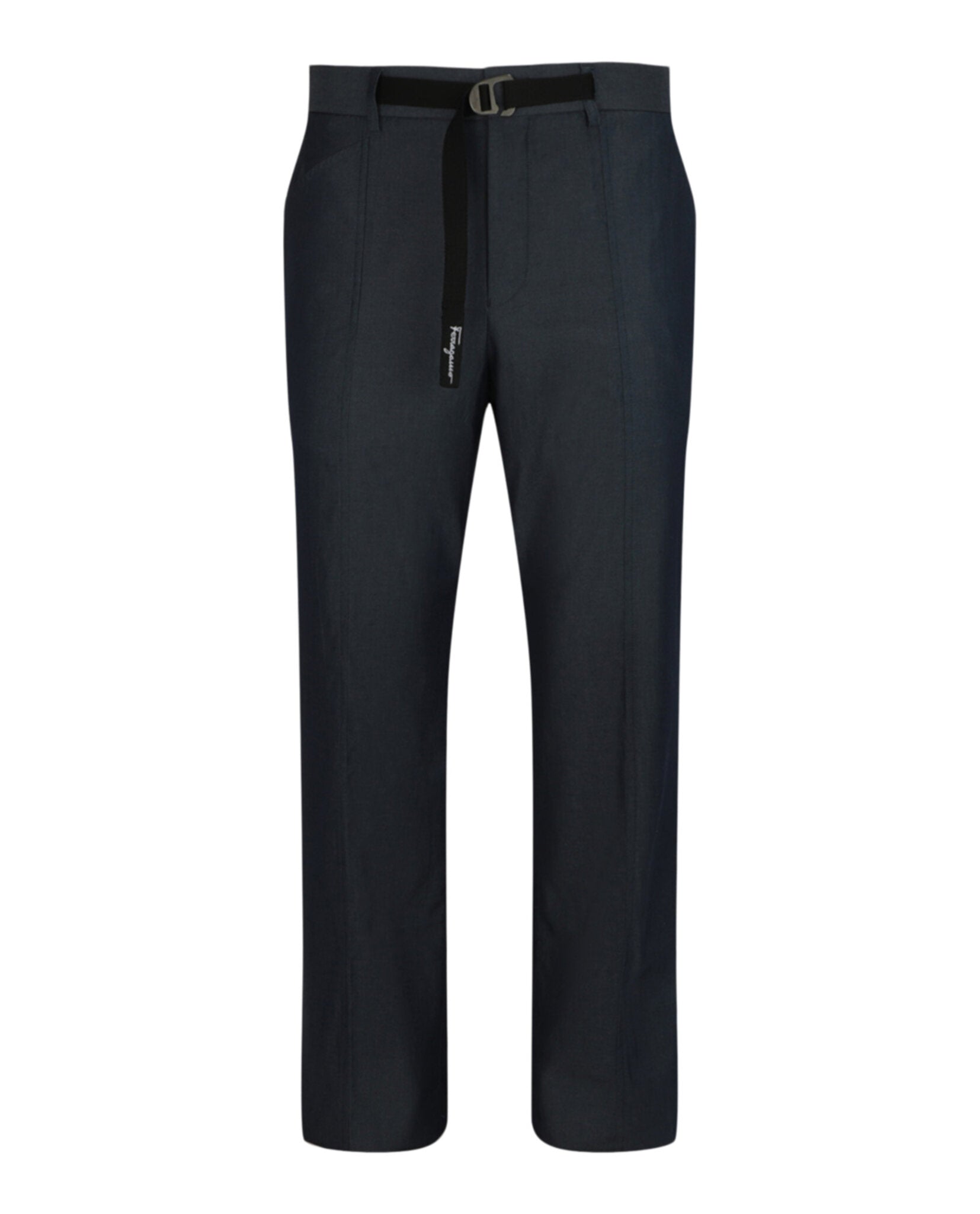 

Брюки прямого покроя Salvatore Ferragamo, цвет denim scuro
