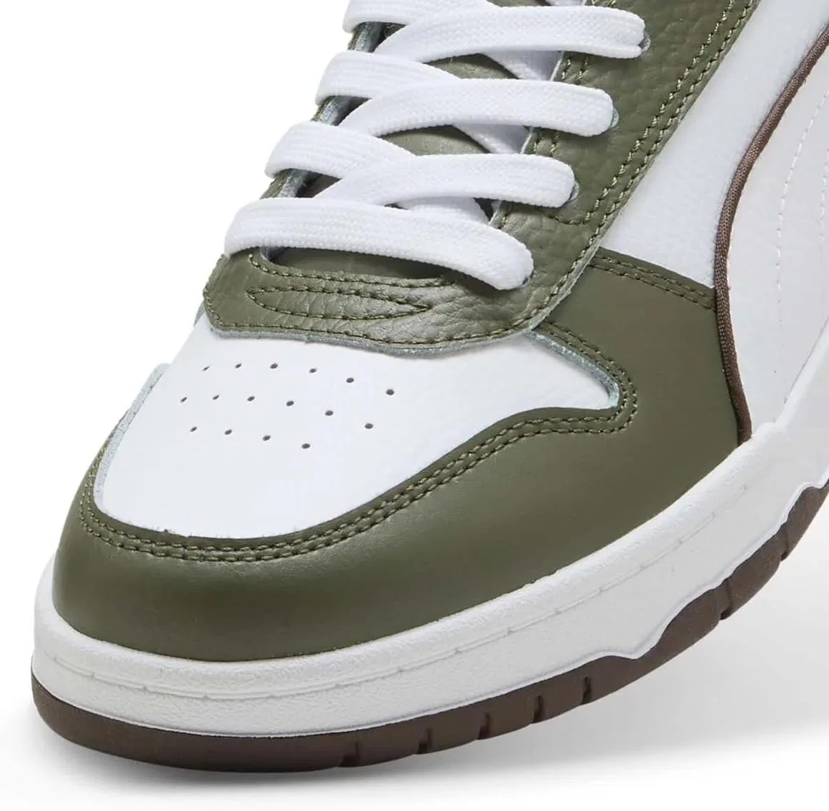Кроссовки RBD Game Low Track Shoe PUMA, Loden Green Puma White Chocolate — фото 3