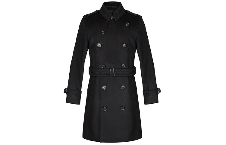 

Пальто мужское черное Burberry, черный