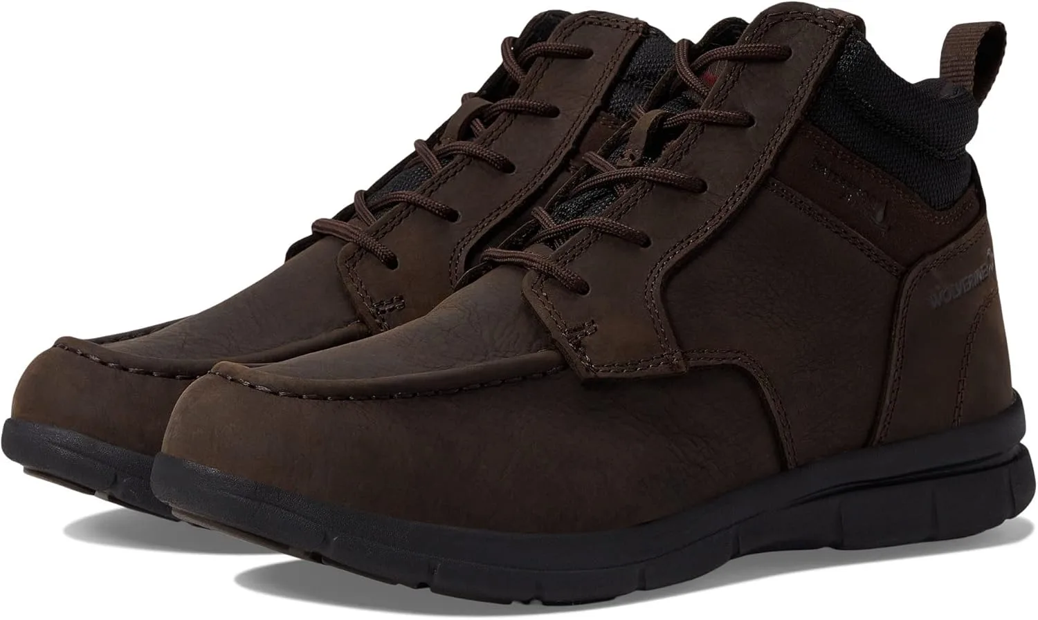 Мужские ботинки Wolverine Karlin Moc Toe Mid Boot, коричневый