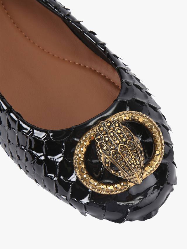 Chelsea балетки с декоративными элементами Kurt Geiger London, Black — фото 4