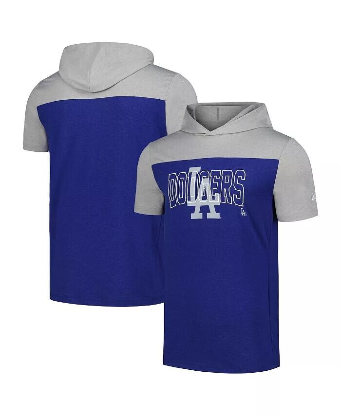 

Мужская футболка с капюшоном Royal Los Angeles Dodgers Active Brushed New Era