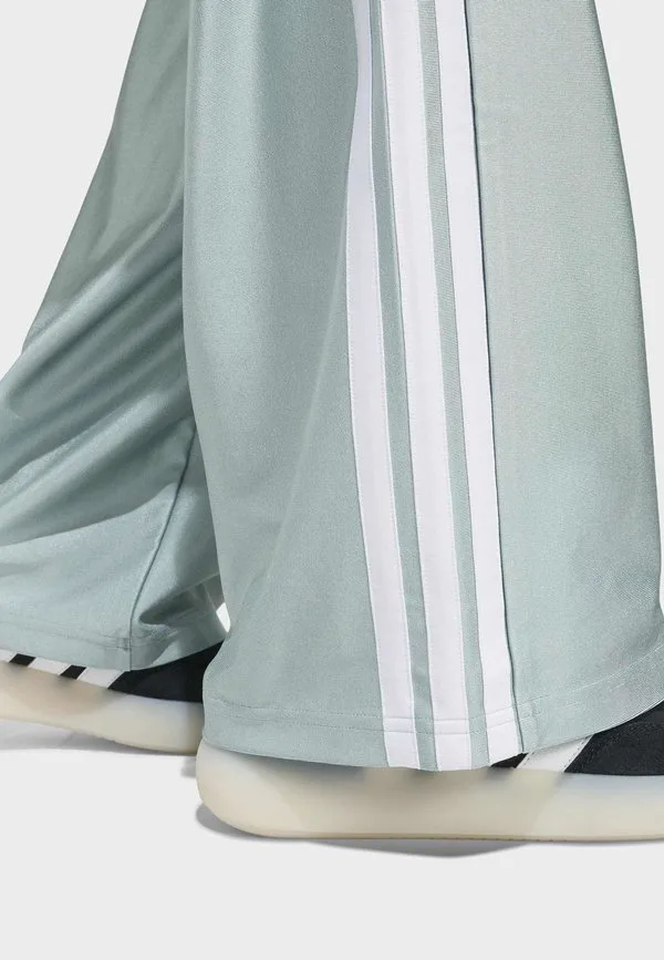 Сезонные гламурные спортивные брюки с широкими штанинами Adidas Performance, Sage/Silver Met — фото 4