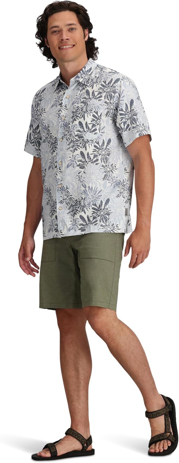 

Рубашка Royal Robbins Comino Leaf Short Sleeve, цвет Sea Bonsall Print
