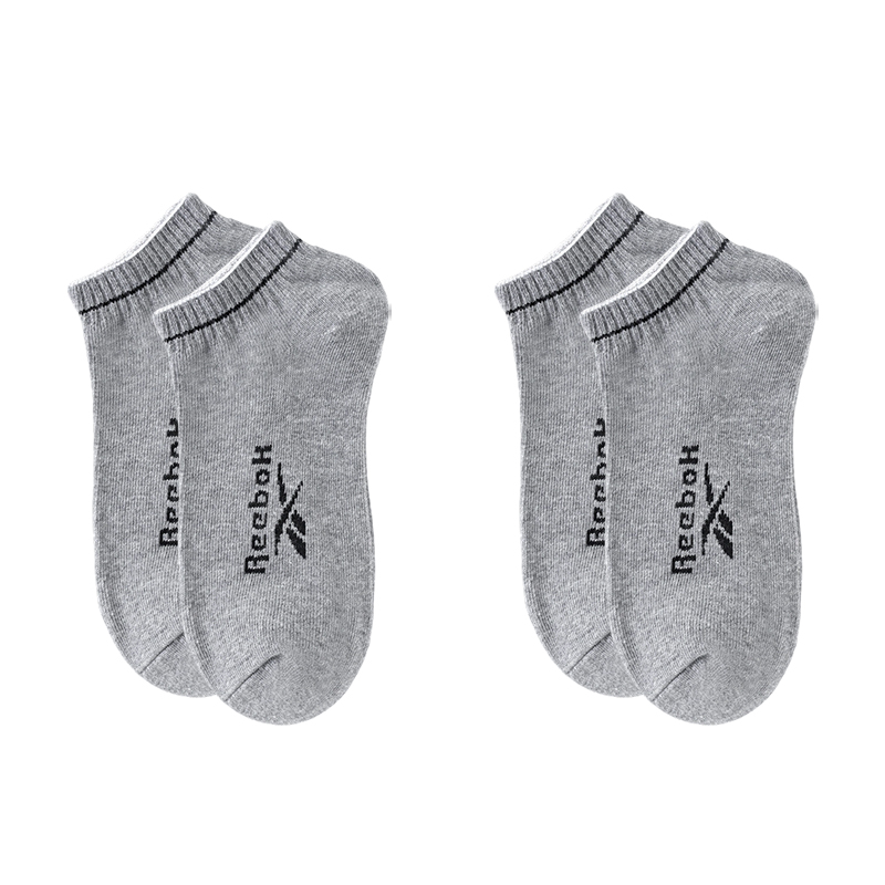 

Reebok Носочки No Show Unisex, 2 пары, светло-серый