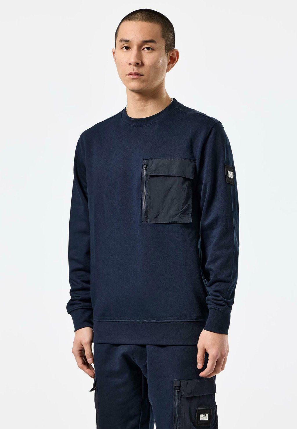 

Толстовка CREW Weekend Offender, темно-синий