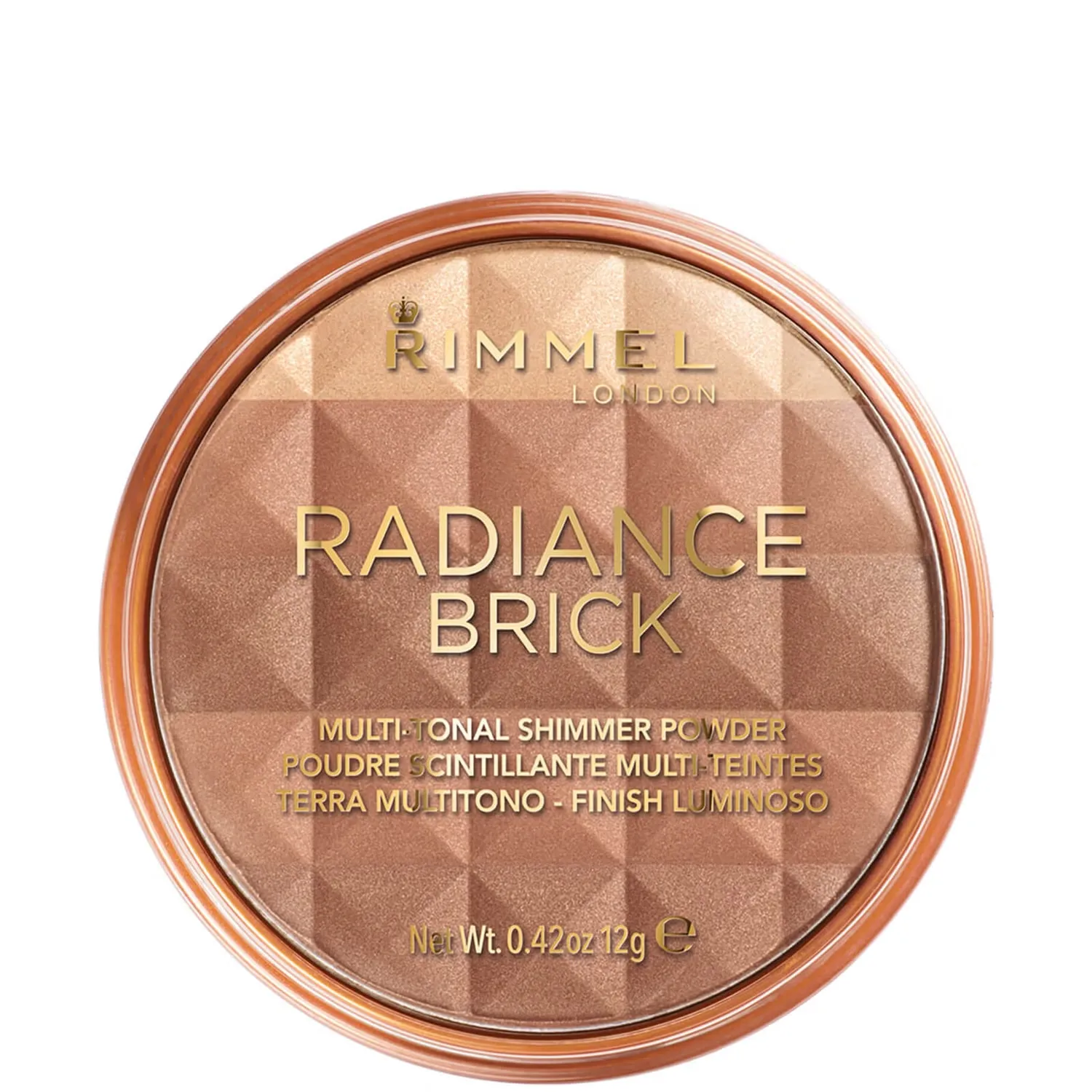 

Осветляющая пудра Radiance Shimmer Brick 12 г - 02 Rimmel