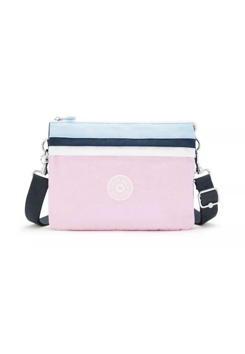 

Сумка через плечо EASY RIRI L Kipling, цвет light pink blue block