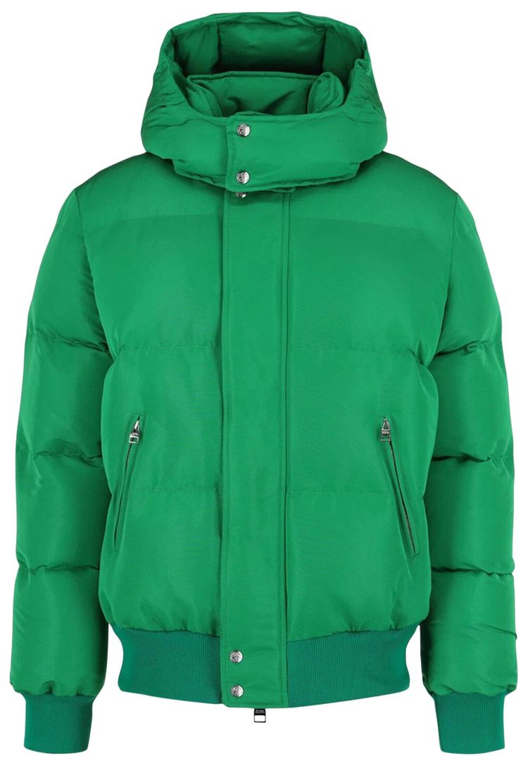 

Куртка Alexander McQueen Graffiti Print Puffer Jacket 'Green', зеленый
