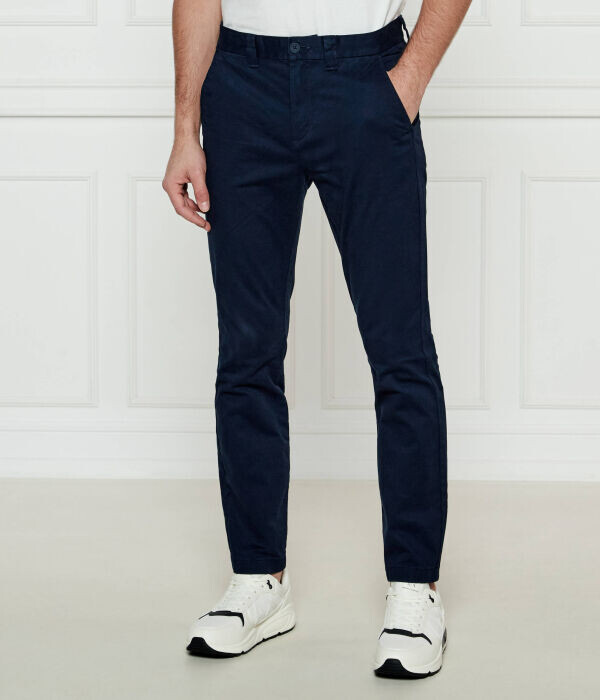 

Брюки-чиносы Tommy Jeans Austin Slim Fit, синий
