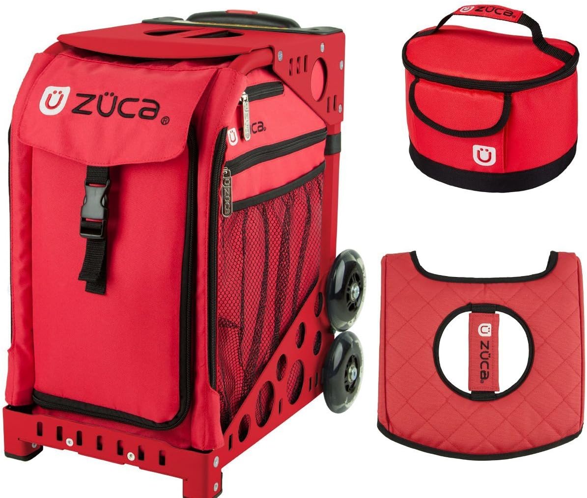 

Спортивная сумка ZUCA - Chili с подарочным ланч-боксом и чехлом на сиденье (красная рамка), Красный, Спортивная сумка ZUCA - Chili с подарочным ланч-боксом и чехлом на сиденье (красная рамка)