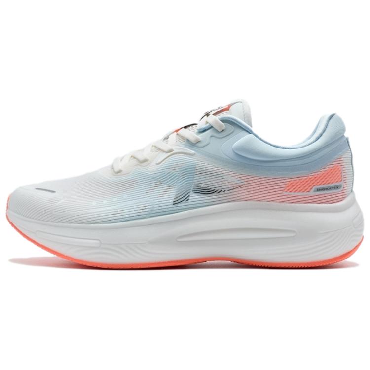 

Кроссовки женские с низким верхом Sail White/Cloud Water Blue/Fluescent Peach Pink Xtep