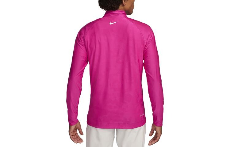 Футболка Dri-Fit мужская фуксия Nike, фуксия — фото 2