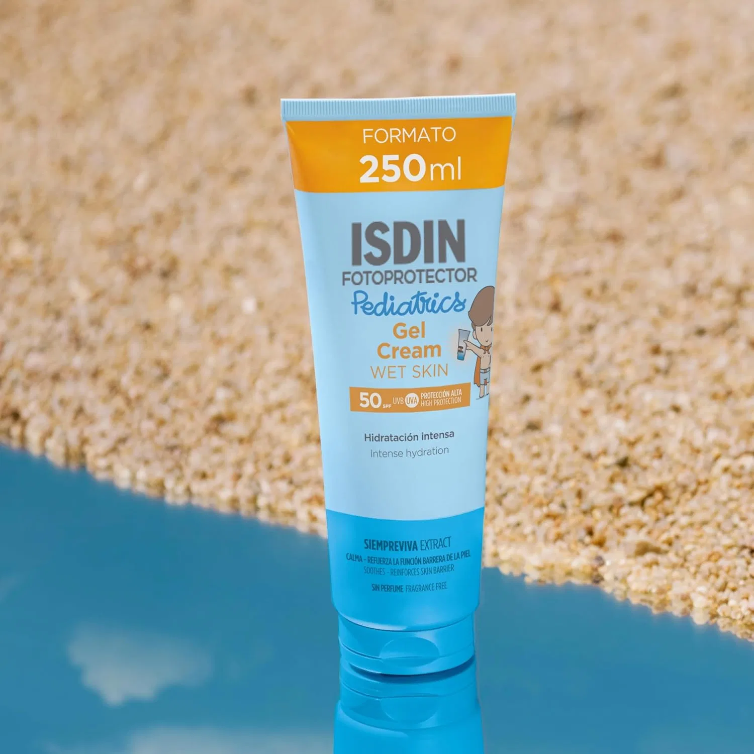 Детский солнцезащитный гель-крем Isdin Fotoprotector Pediatrics Gel Cream 50+ Isdin — фото 2