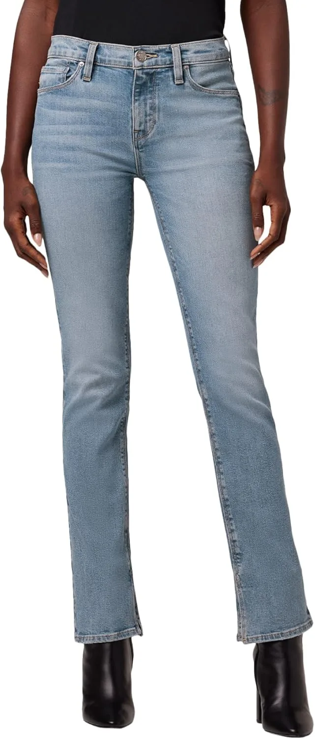 

Hudson женские джинсы Nico Mid-Rise Straight Leg Ankle
