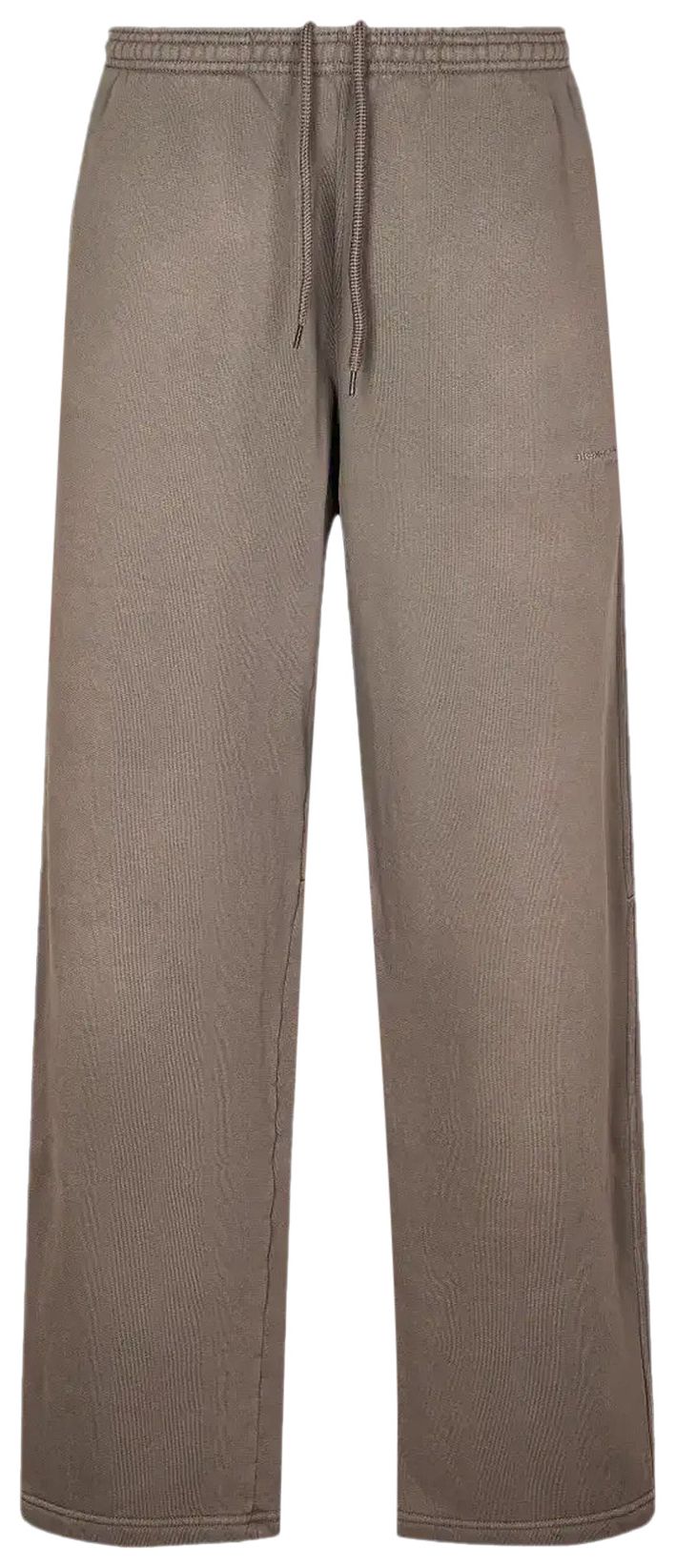 

Спортивные брюки Alexander Wang с анатомическим кроем и «выстиранным цементом», серый