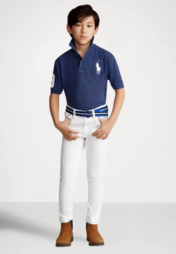 Поло big pony из хлопковой сетки 714y Polo Ralph Lauren, Refined Navy — фото 2