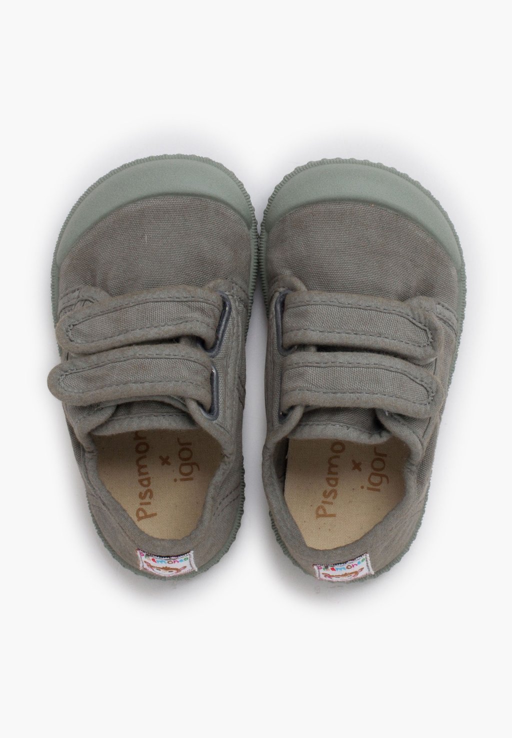 Низкие кеды ZAPATILLAS BAREFOOT PISO AL TONO IGOR, зеленый — фото 2