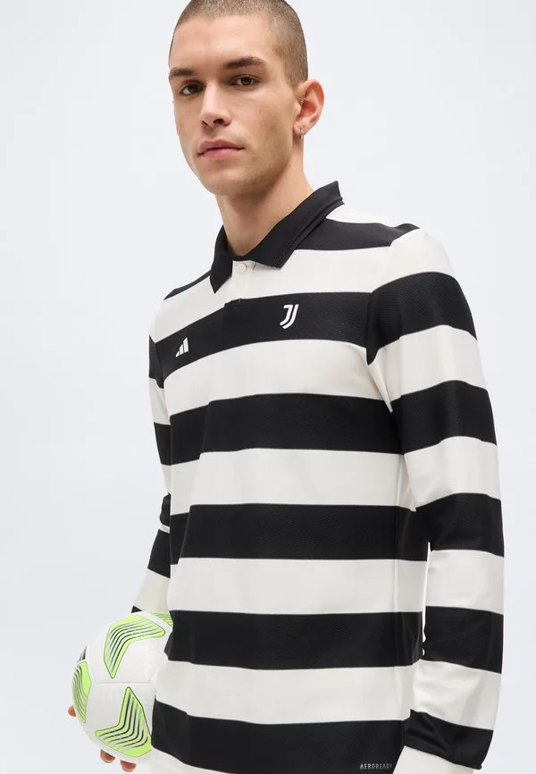 Оригинальная футбольная футболка sgura с длинным рукавом Adidas Performance, Black/Cloud White — фото 4