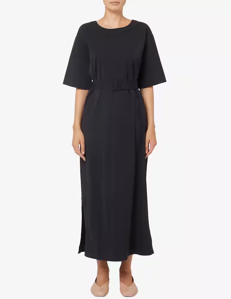 

Длинное платье Amati Max Mara Leisure, черный
