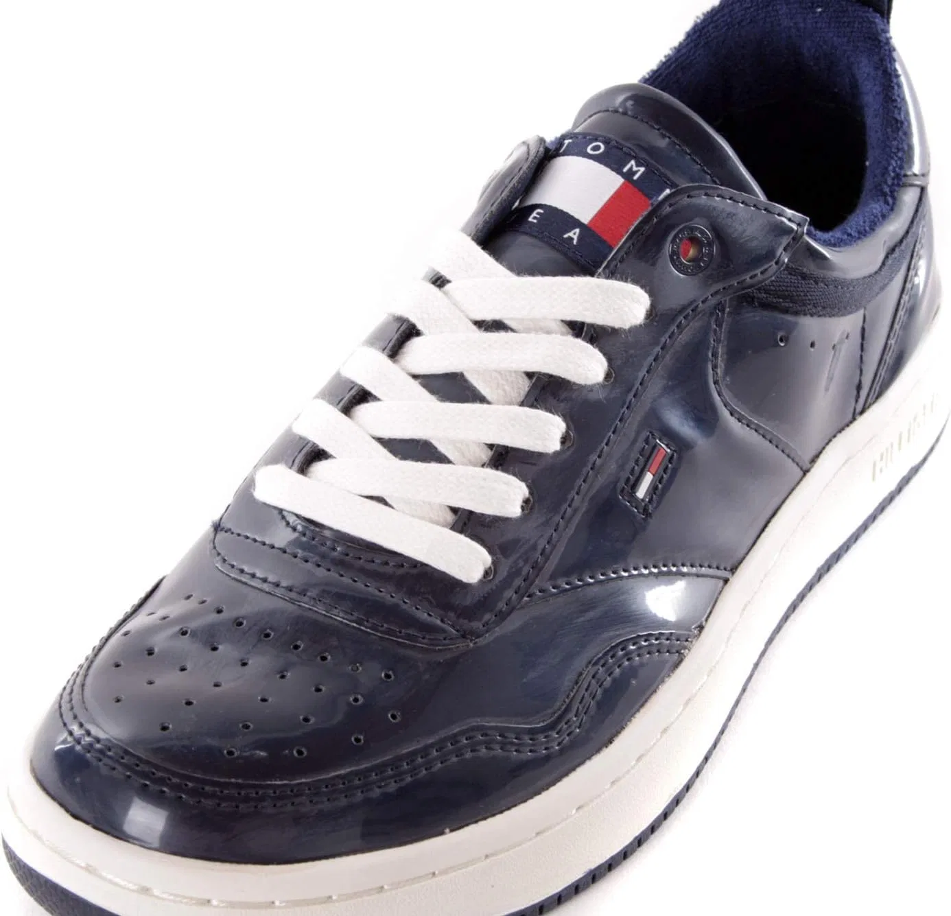 Мужские кроссовки на шнуровке Tommy Hilfiger J2385UMP7P, темно-синий — фото 3