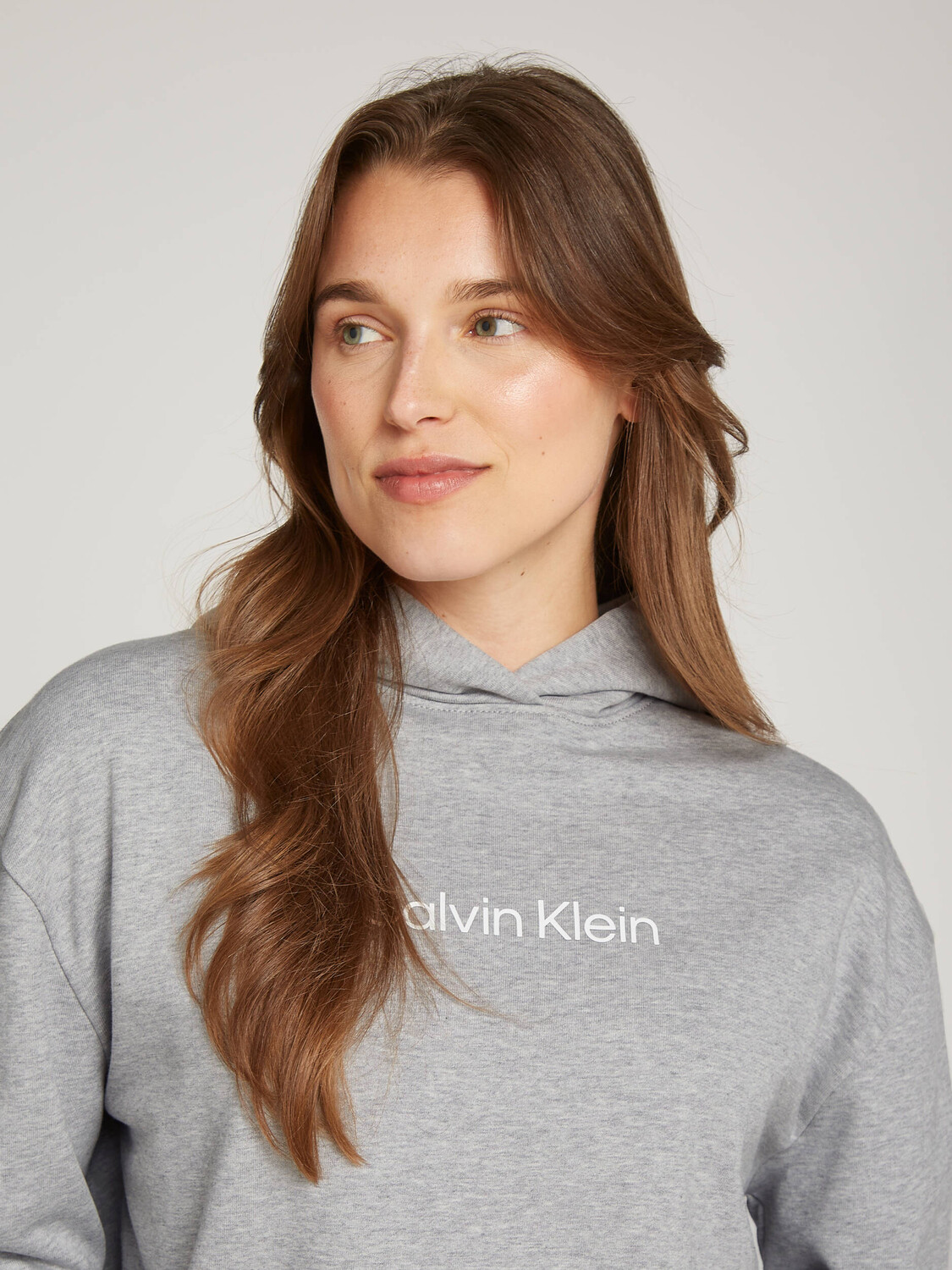 Толстовка Calvin Klein Regular Fit, серый — фото 3