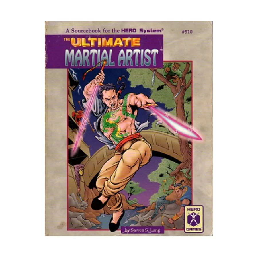 

Ultimate Martial Artist, Hero System & Champions (4th Edition), мягкая обложка