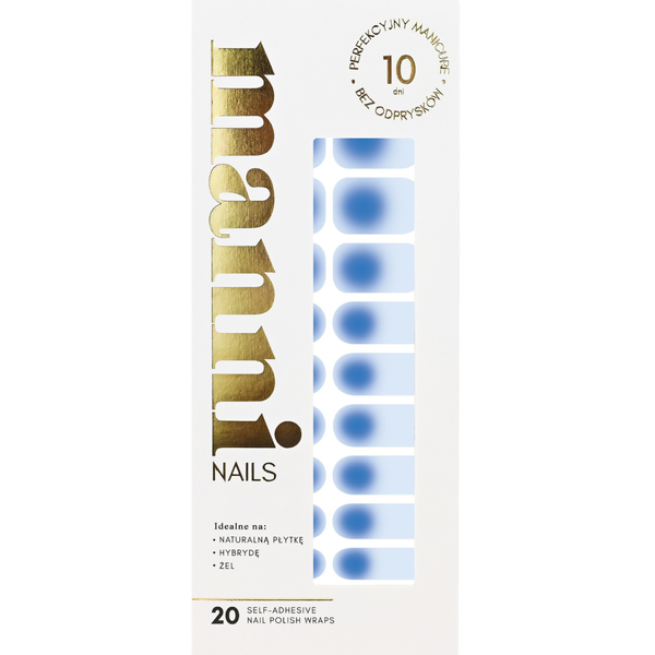 

Самоклеящийся лак для ногтей angel's aura, 20 шт./1 упаковка. Manni Nails