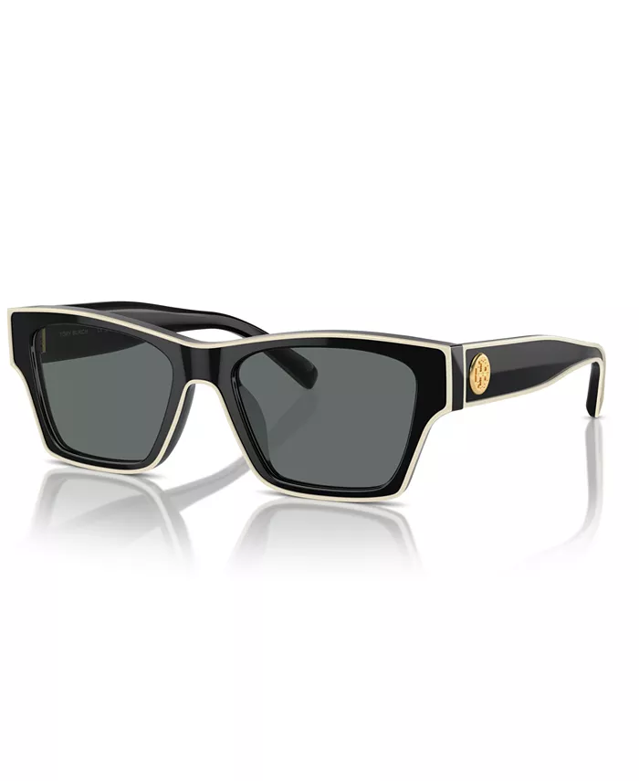 

Женские поляризационные солнцезащитные очки, Ty7207U Tory Burch, черный